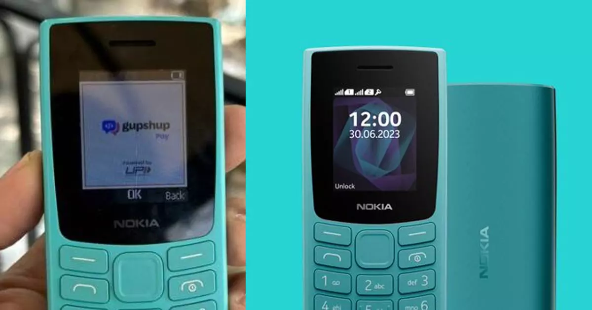 Nokia 105 (2023) and 106 4G launched with built-in UPI