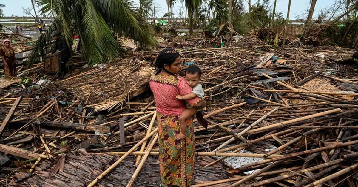 Cyclone Mokha: Dead bodies of Rohingya Muslims pile up in Myanmar