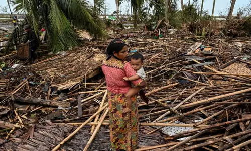 Cyclone Mokha: Dead bodies of Rohingya Muslims pile up in Myanmar