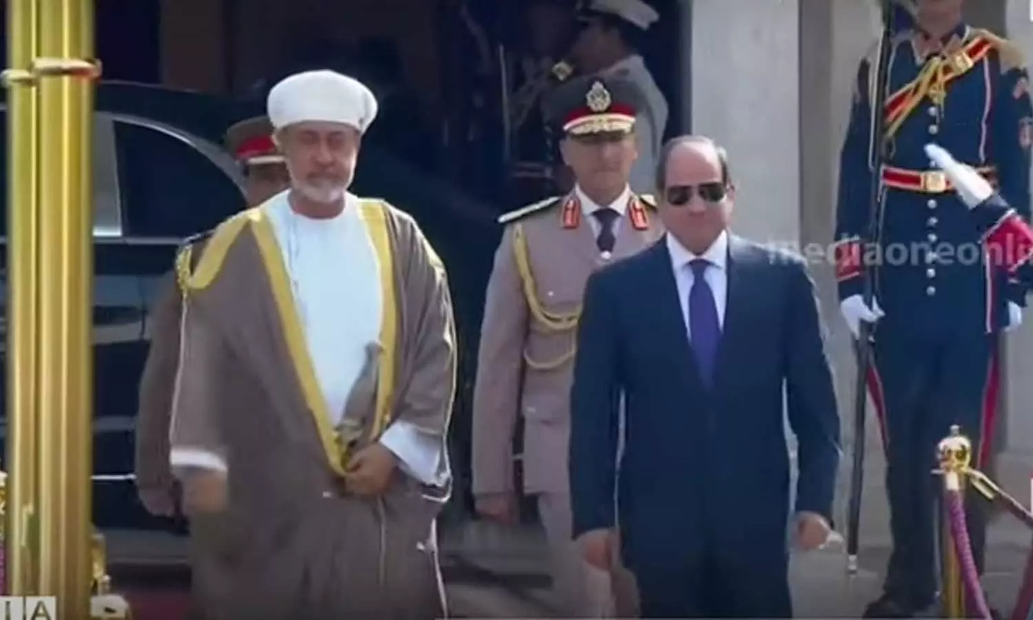 Oman Sultans visit to Egypt begins
