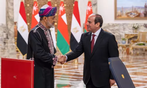 ഈജിപ്തിലെ ഔദ്യോഗിക സന്ദർശനം പൂർത്തിയാക്കി സുൽത്താൻ ഹൈതം ബിൻ താരിഖ് ഒമാനിൽ തിരിച്ചെത്തി