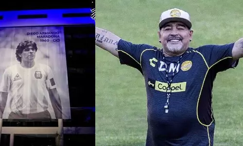 Diego Maradona fake account
