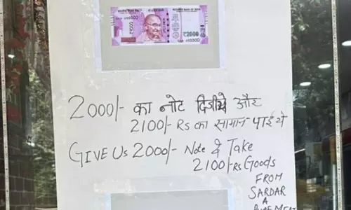 Delhi meat trader made withdrawal of 2000 notes as a business strategy