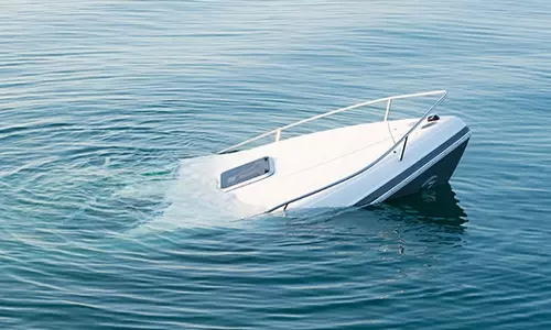 Boat accident in UAE