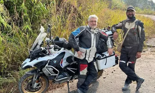 Actor Ajith Kumar gifts BMW superbike worth Rs 12 lakh to fellow motorcycle enthusiast