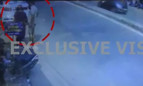 ഹോട്ടലുടമയുടെ കൊലപാതകം: പ്രതികള്‍ ട്രോളി ബാഗുമായി പോകുന്ന ദൃശ്യം പുറത്ത്