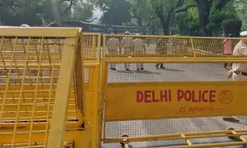 New Parliament inauguration High security ahead of wrestlers march