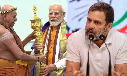 The coronation is over-Rahul Gandhi on PM Narendra Modi, RahulGandhi, NarendraModi, newparliamentinauguration, parliament