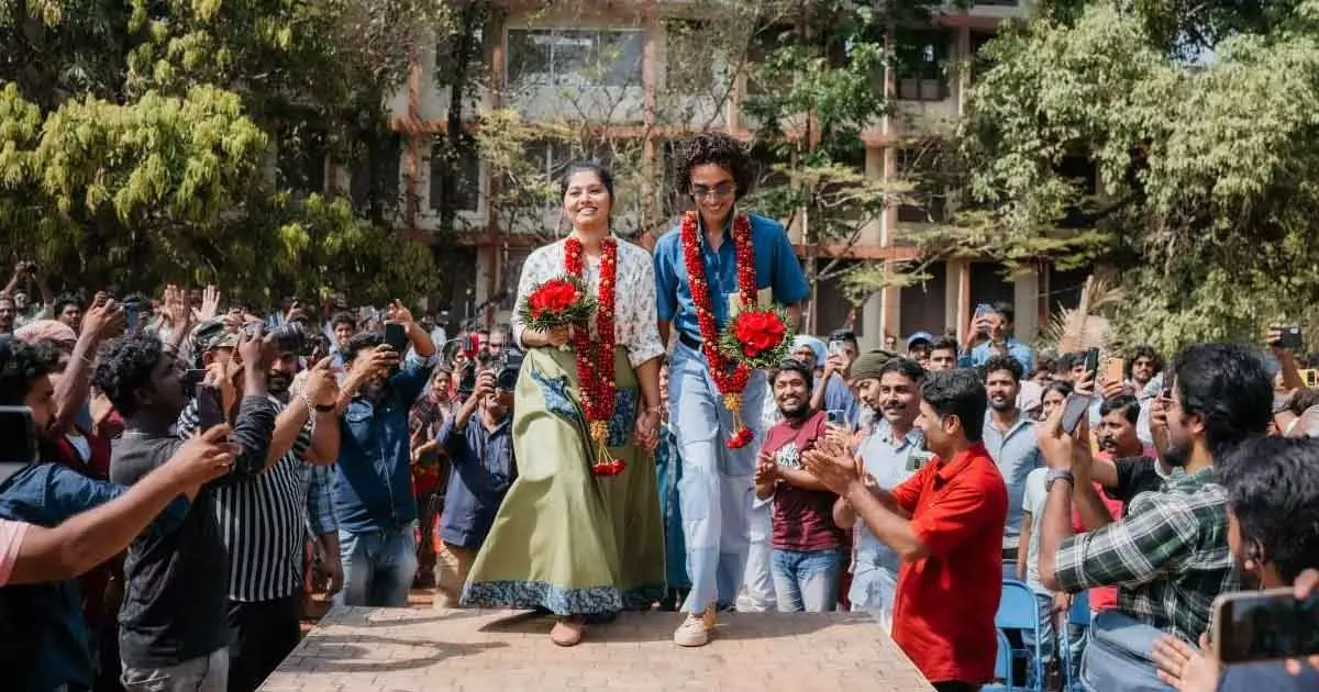 അവർ വിവാഹിതരായി: സുരേശന്‍റെയും സുമലതയുടെയും ഹൃദയഹാരിയായ പ്രണയകഥ തുടങ്ങി