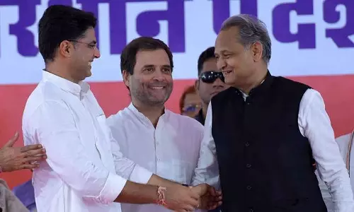 Congress with seven promises in Rajasthan where the state elections are going to be held