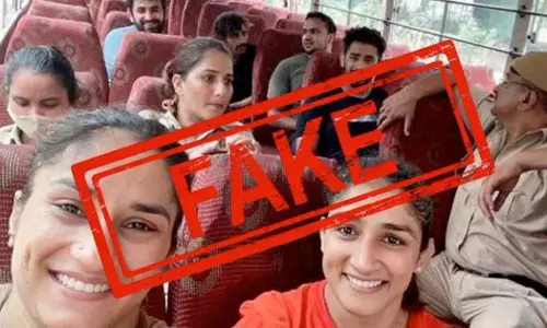 It Cell spreading morphed picture of wrestlers Bajrang Punia It Cell spreading morphed picture of wrestlers Bajrang Punia