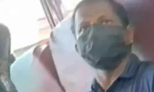 police took case misbehaviour on bus in kannur