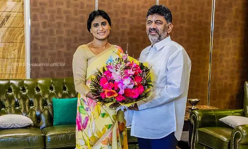 YS Sharmila will join congress july 8