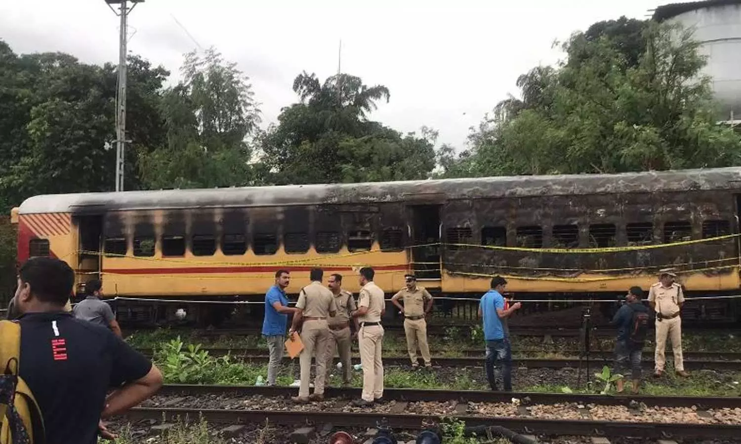 Kannur train fire Kannur train fire