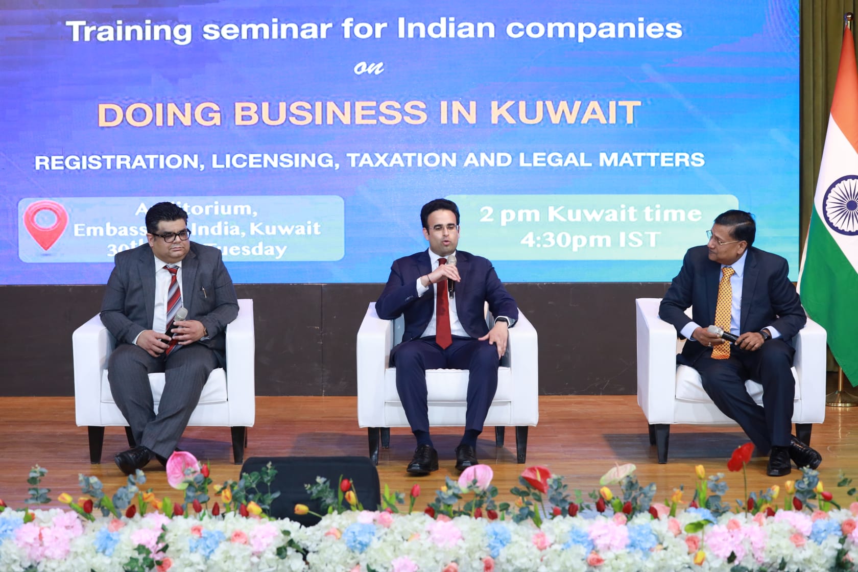 Indian Embassy training seminar