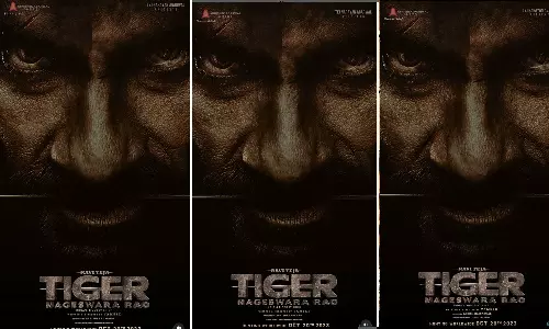 പുലികളെ വേട്ടയാടുന്ന പുലിയെ കണ്ടിട്ടുണ്ടോ?; തകർപ്പൻ റീൽ ചലഞ്ചുമായി ടൈഗർ നാഗേശ്വരറാവു ടീം