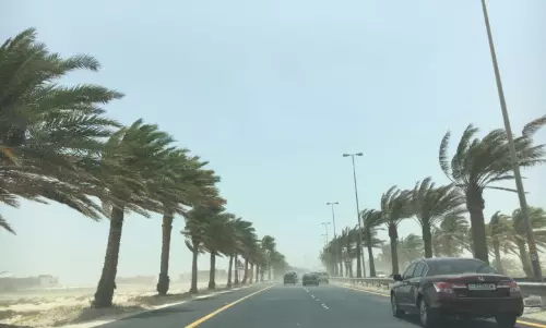 Possibility of wind in Bahrain