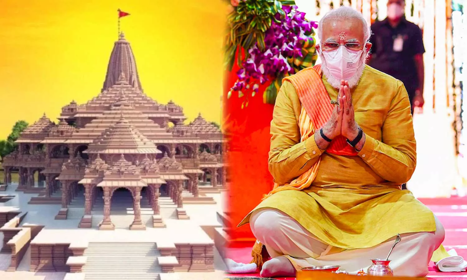 Ram Mandir installation of idol Ram Mandir installation of idol