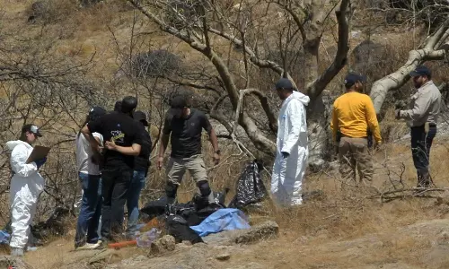 45 bags with human body parts found in Mexico ravine, call centre workers missing, Jalisco, Mexico