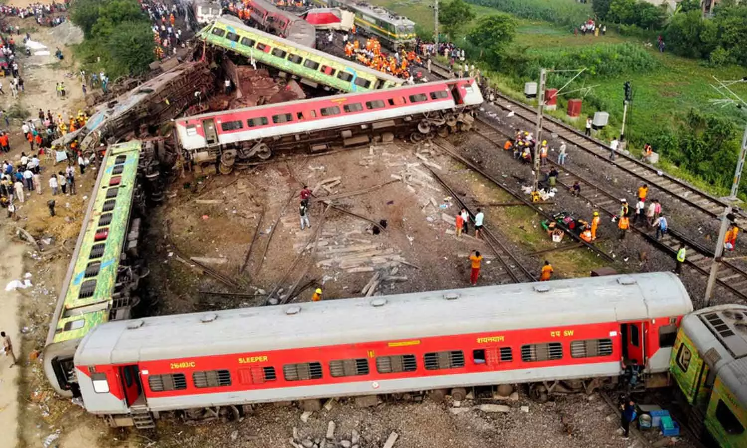 odisha train accident: railway minister says rescue mission complete