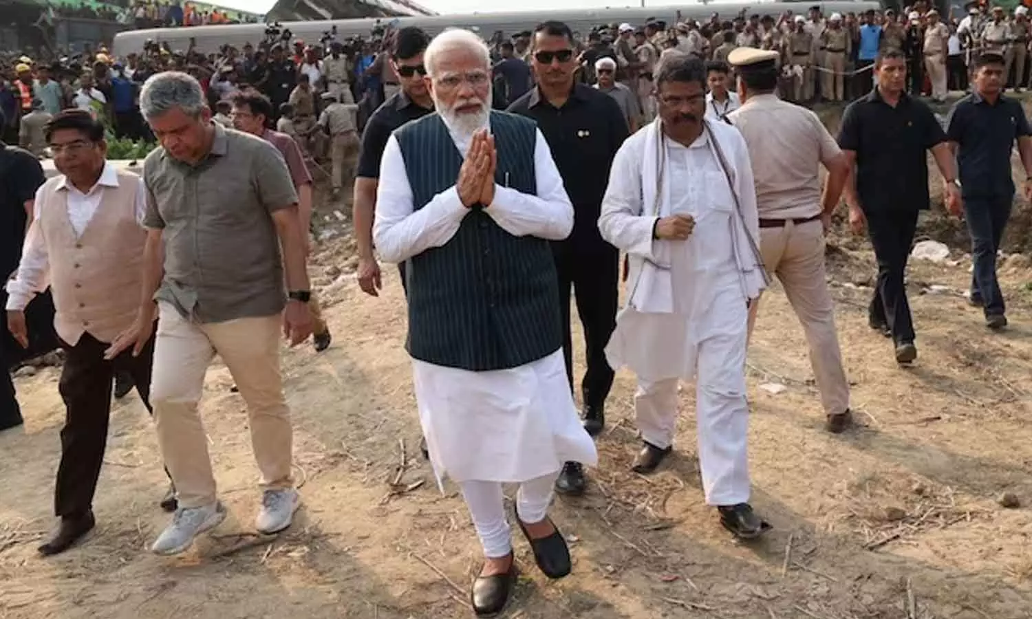 narendramodi, odisha train accident, balasore