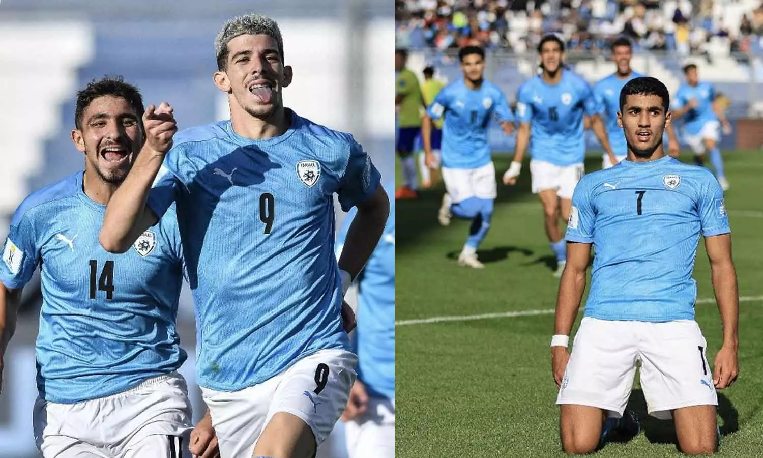 Israel enters to under 20 football semi