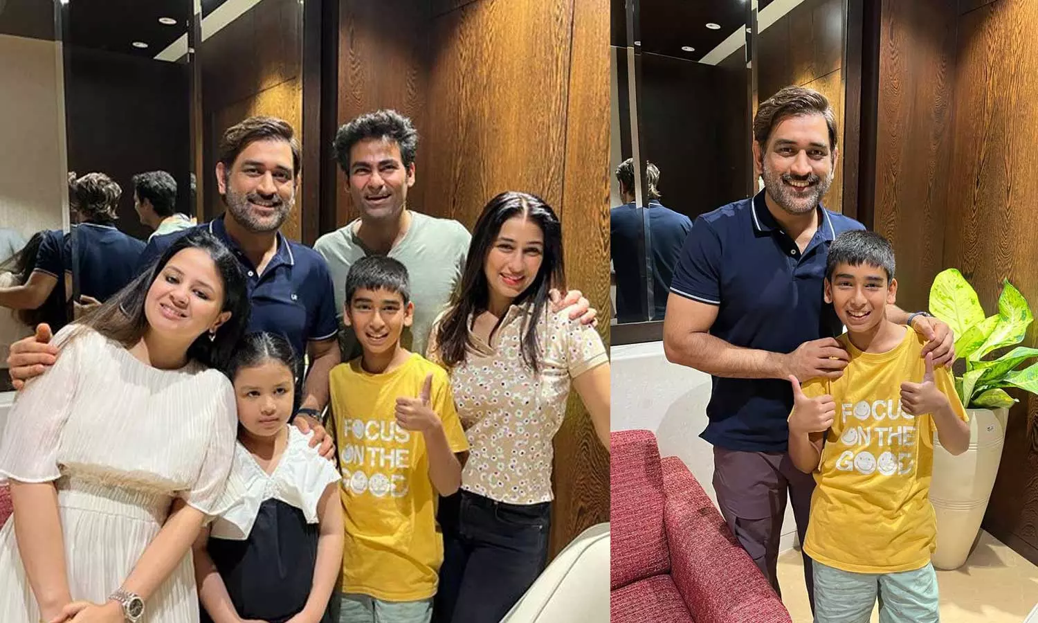 MS Dhoni Meets Mohammad Kaif at Airport While Returning Home After Surgery; MS Dhoni Meets Mohammad Kaif at Airport While Returning Home After Surgery;