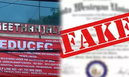 Fake Degree certificate offering UGC approval and equivalence certificate