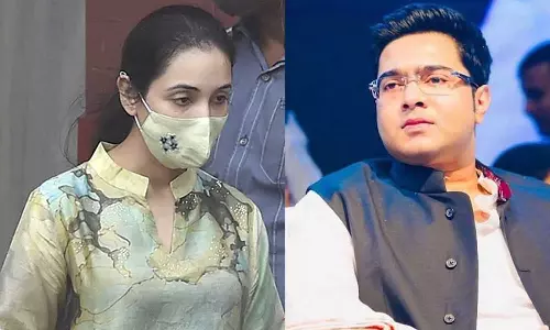 TMC leader Abhishek Banerjees wife Rujira Narula Banerjee stopped in airport, Bengal Coal Scam case, Abhishek Banerjee, Rujira Narula Banerjee