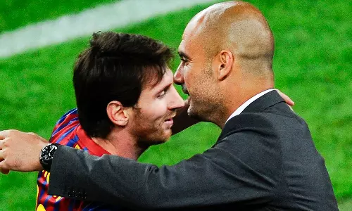 messi and pep