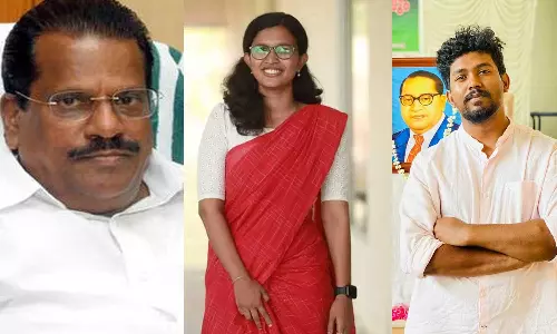 Dinu Veyil replied to ep Jayarajan statement,latest malayalam newsവിദ്യ കാലടി സർവകലാശാല യൂണിയനിലെ ജനറൽ സെക്രട്ടറിയും സജീവ എസ്.എഫ്.ഐ പ്രവർത്തകയുമായിരുന്നു; ഇ.പി ജയരാജന് മറുപടിയുമായി ദിനു വെയിൽ