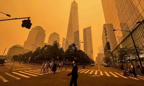 new york,smog, pollution