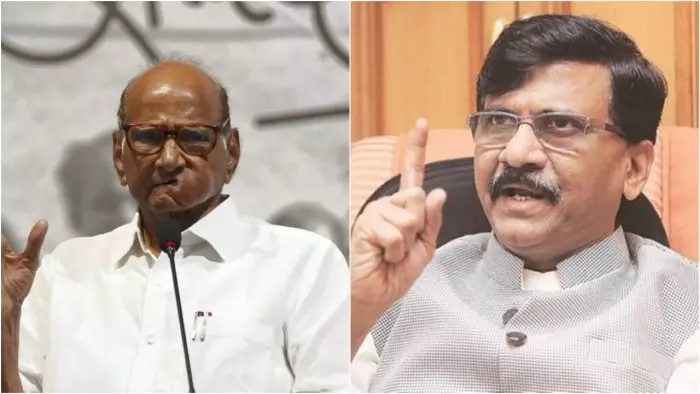Sharad Pawar, Sanjay Raut