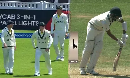 Australian Cricketers Return From Dressing Room After DRS Adjudged Mohammed Siraj Not Out,  IND vs AUS WTC 2023 Final