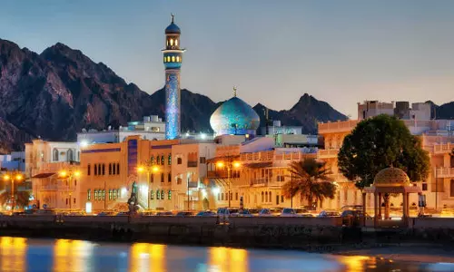 Muscat is third in the list of the most beautiful night cities in the world