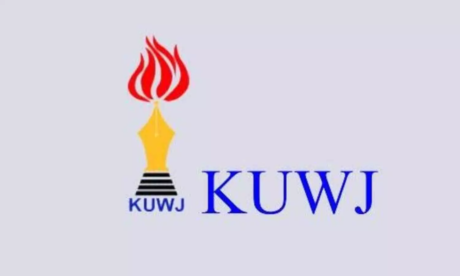 kuwj against police raid in Jornalists home