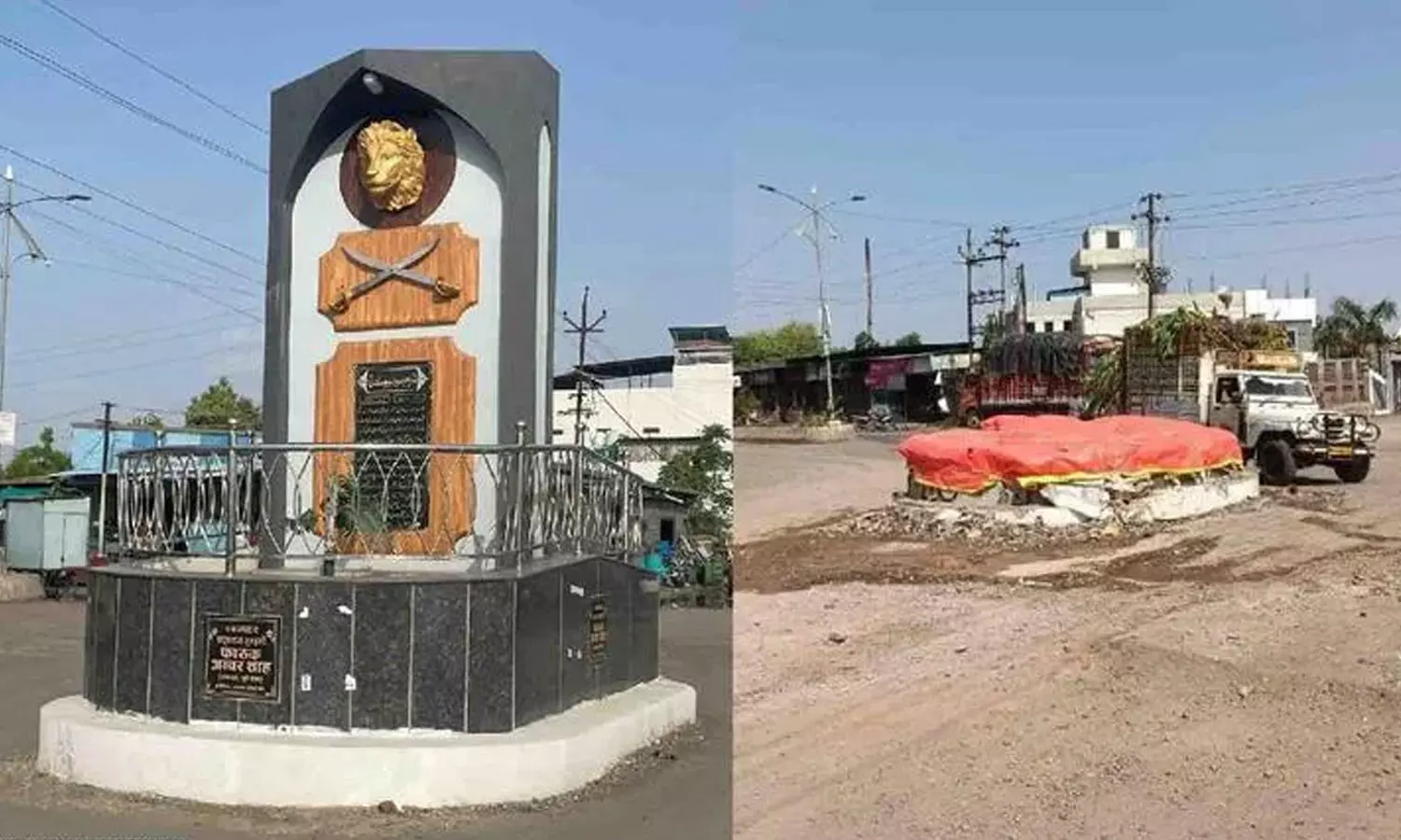 Tipu Sultan memorial built by AIMIM MLA demolished in maharashtra Tipu Sultan memorial built by AIMIM MLA demolished in maharashtra