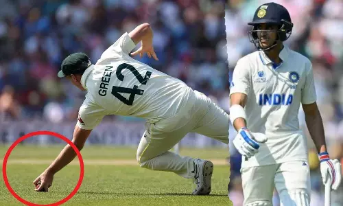 Shubman Gill out controversy-Cameroon Green catch-WTC Final