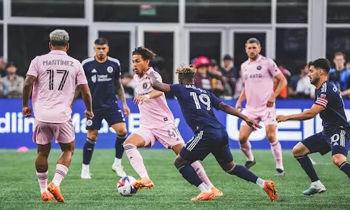 Lionel Messis new team Inter Miami are thrashed by New England, Inter Miami vs New England, MLS, Lionel Messi