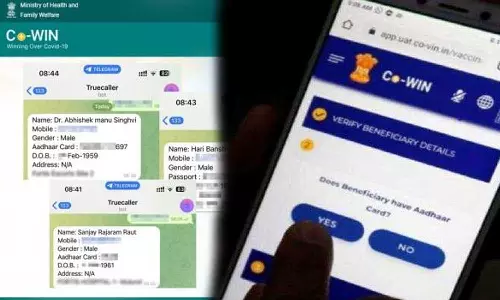 Telegram,CoWIN data leak: IT ministry seeks report,Covid-19 vaccination.,CoWIN data leak: IT ministry seeks report,കോവിൻ വിവര ചോർച്ച: ഐടി മന്ത്രാലയം റിപ്പോർട്ട് തേടി