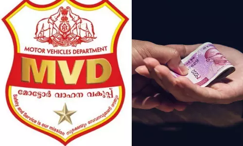 Motor vehicle officer arrested in Alappuzha in Bribery Case