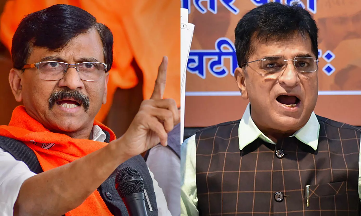 Sanjay Raut files defamation suit against BJP leader Kirit Somaiya over corruption allegations Sanjay Raut files defamation suit against BJP leader Kirit Somaiya over corruption allegations