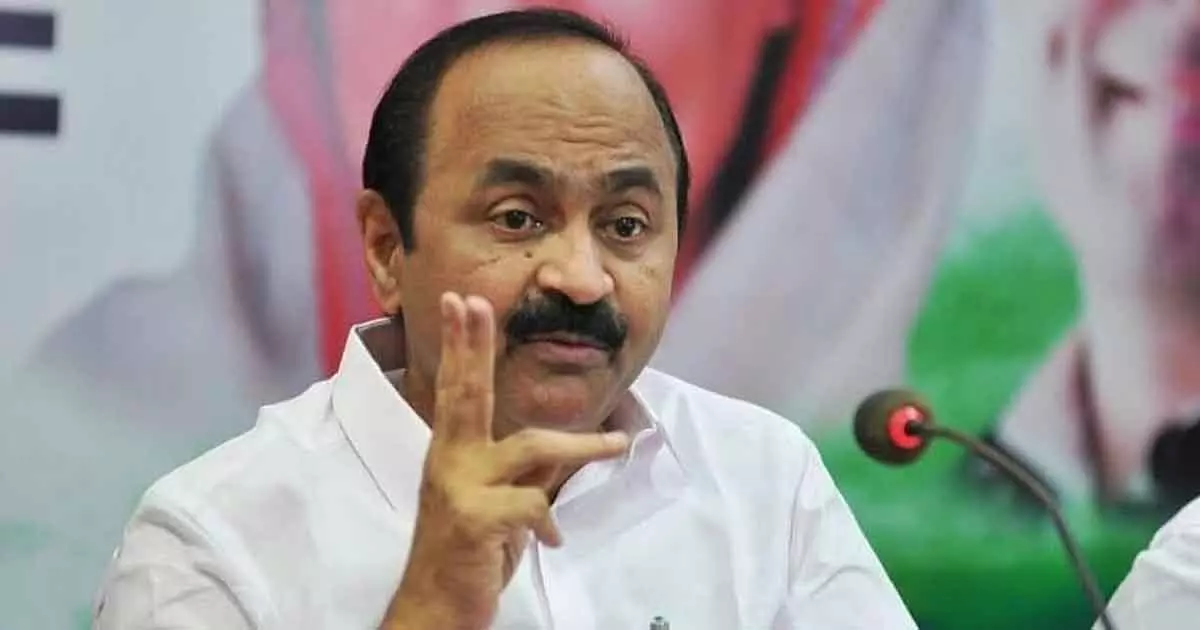 v d satheesan to sitaram yechury about freedom of press kerala v d satheesan to sitaram yechury about freedom of press kerala