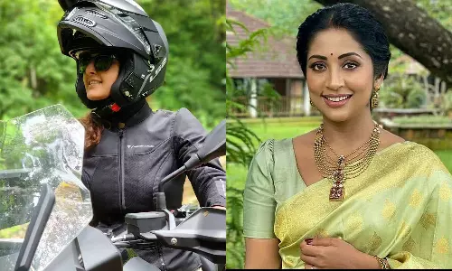 Actress Navya Nair Responds on Manju Warriers Bike Ride Actress Navya Nair Responds on Manju Warriers Bike Ride
