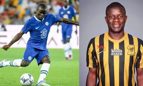 Kante at Al Ittihad after Karim Benzema