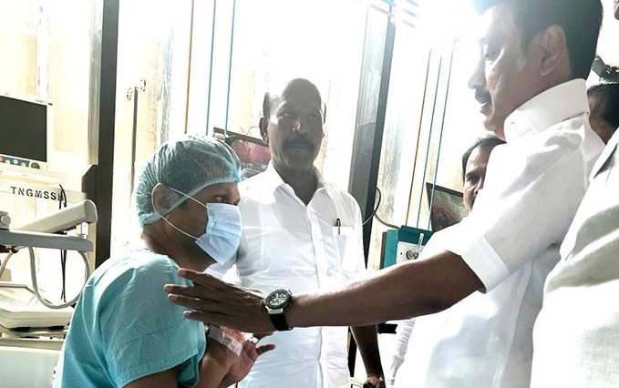 Tamil Nadu CM meets Senthil Balaji