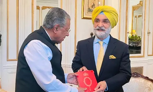 അമേരിക്കയിലെ ഇന്ത്യൻ അംബാസിഡറുമായി മുഖ്യമന്ത്രി കൂടിക്കാഴ്ച് നടത്തി