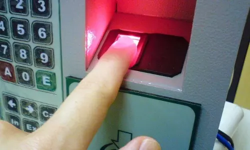 Fake fingerprints for employees