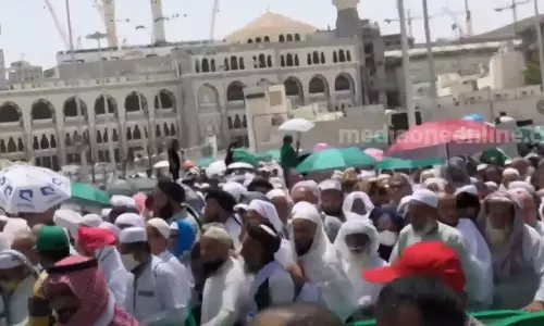 ആറര ലക്ഷത്തിലധികം തീർഥാടകർ മദീനയിലെത്തി; ഭൂരിഭാഗം പേരും മക്കയിലേക്ക് പുറപ്പെട്ടു