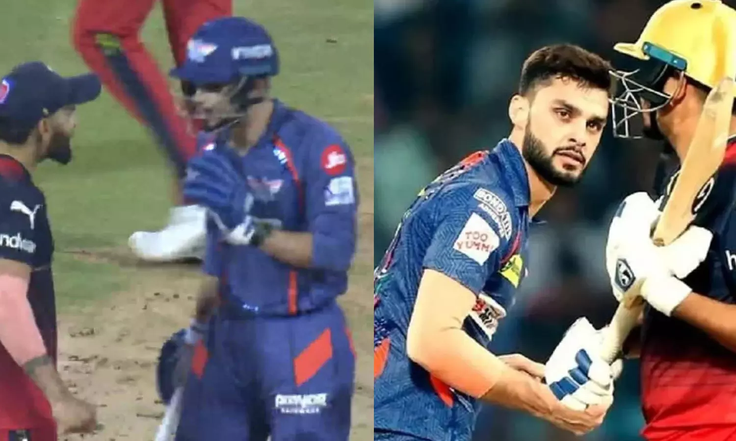 കോഹ്‍ലി എന്‍റെ കൈ  ബലമായി പിടിച്ച് വലിച്ചു; മനസ്സു തുറന്ന് നവീനുല്‍ ഹഖ്